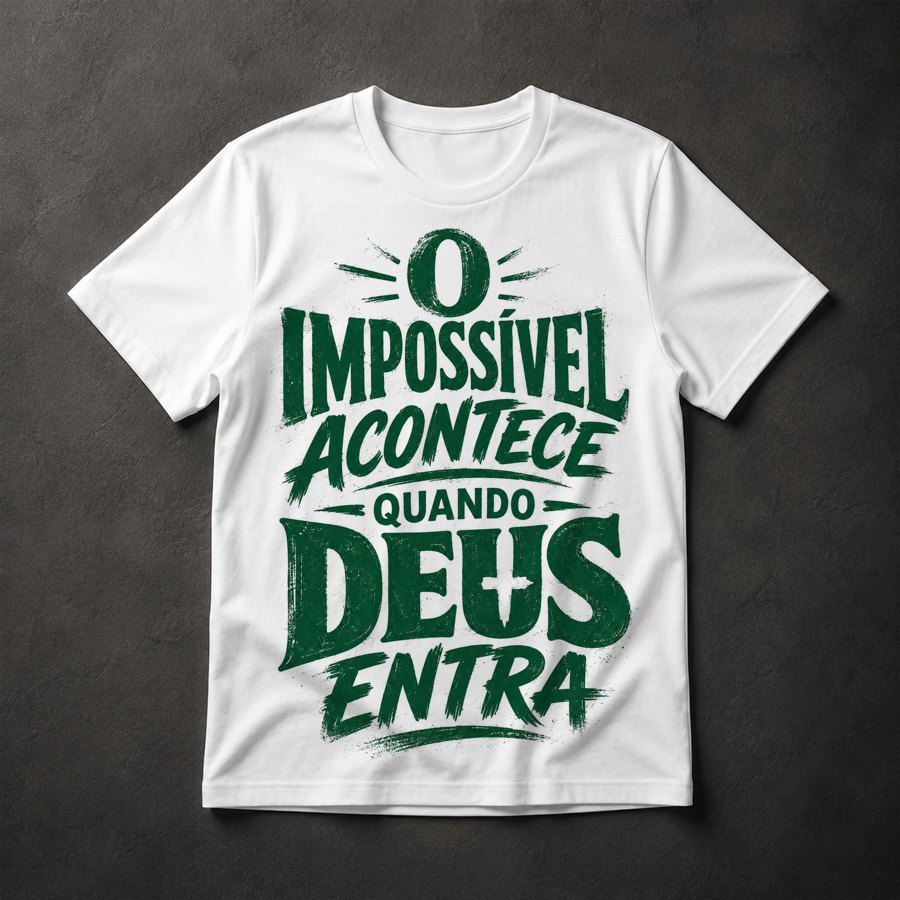 Camiseta Fé Cristã