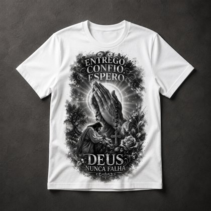 Camiseta Fé em Deus
