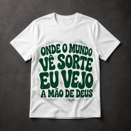 Camiseta Fé cristã