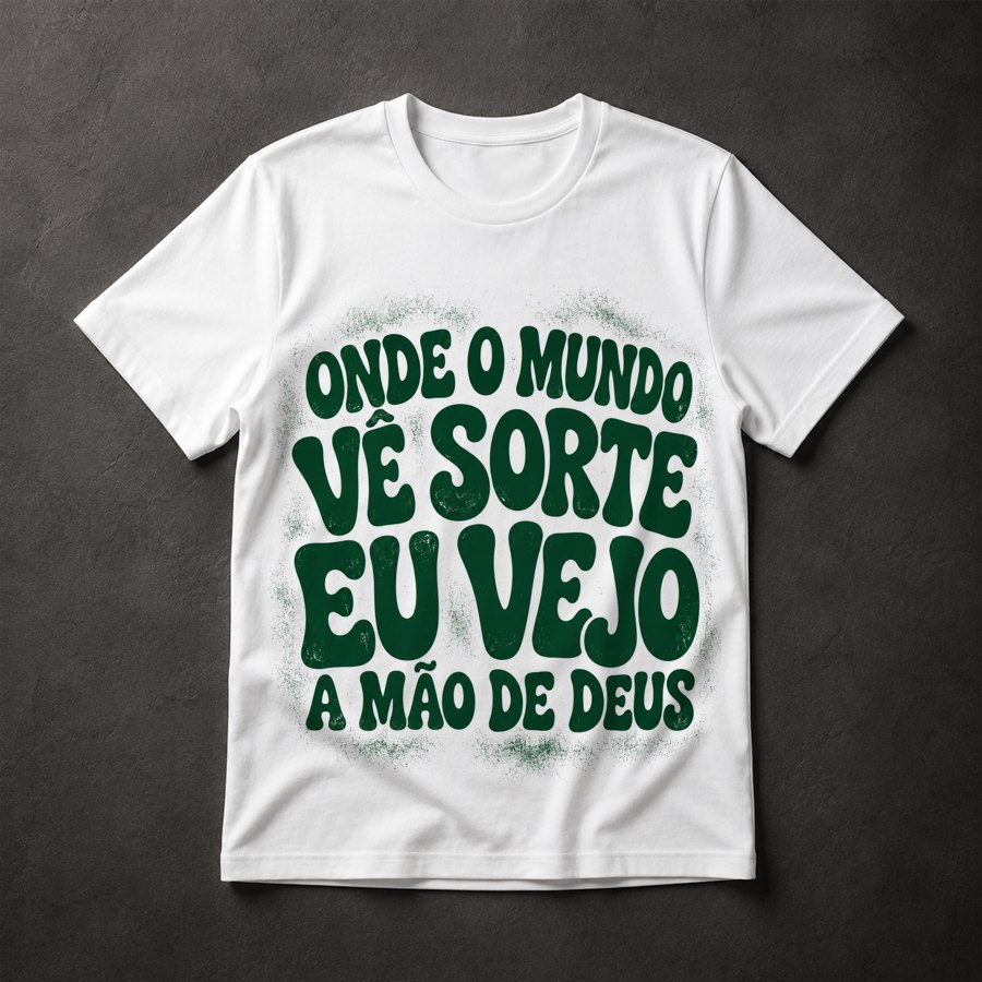 Camiseta Fé cristã