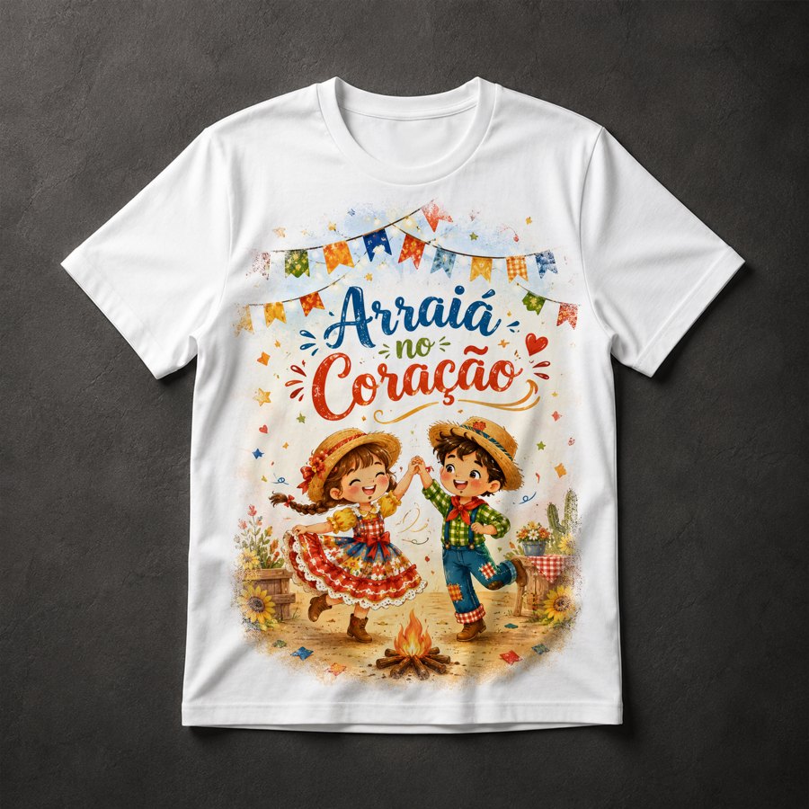 Camiseta Festa Junina