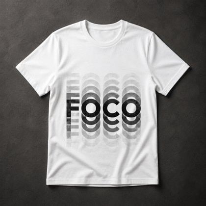 Camiseta FOCO Tipografia