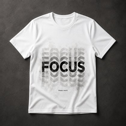 Camiseta Focus Deep Work