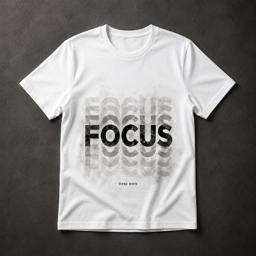 Camiseta Focus Deep Work