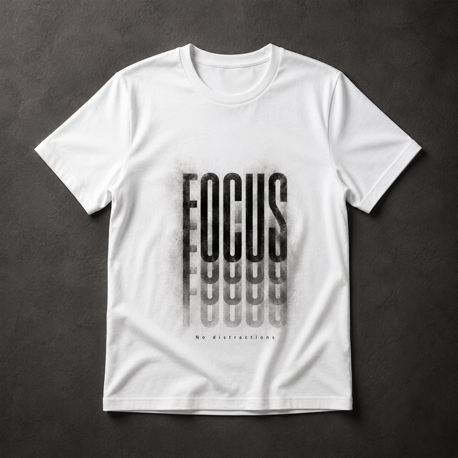 Camiseta Focus Motivacional