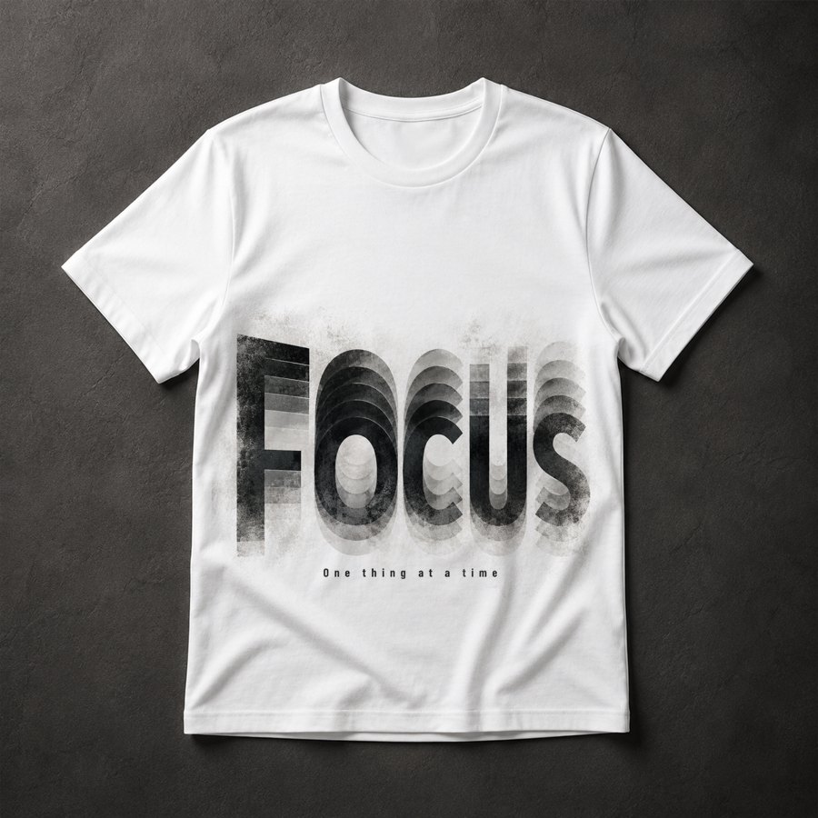 Camiseta Focus Motivacional