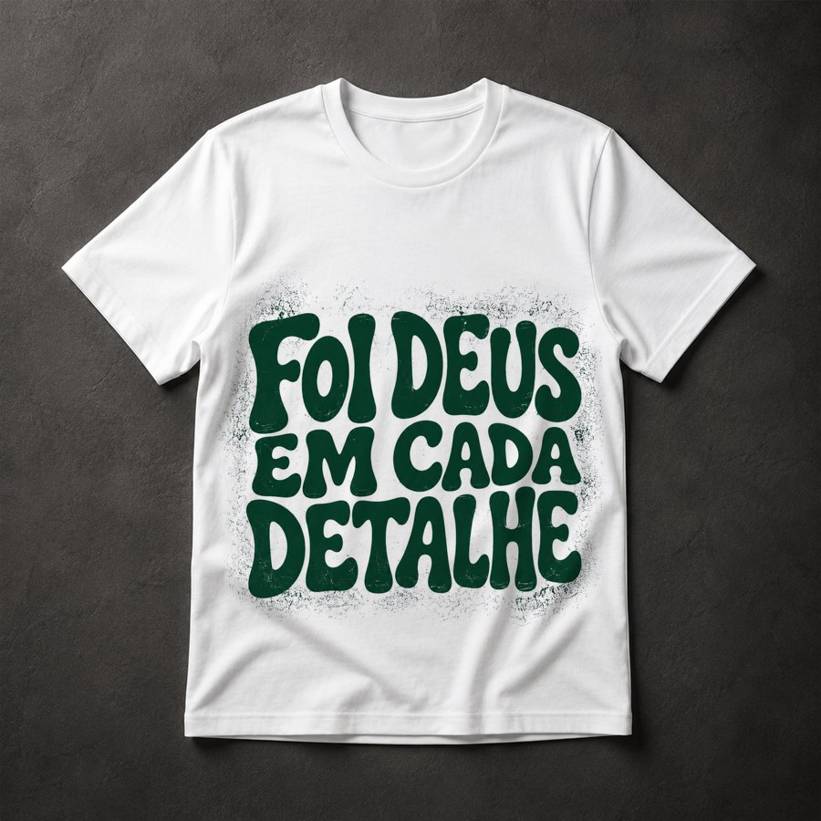 Camiseta fé cristã