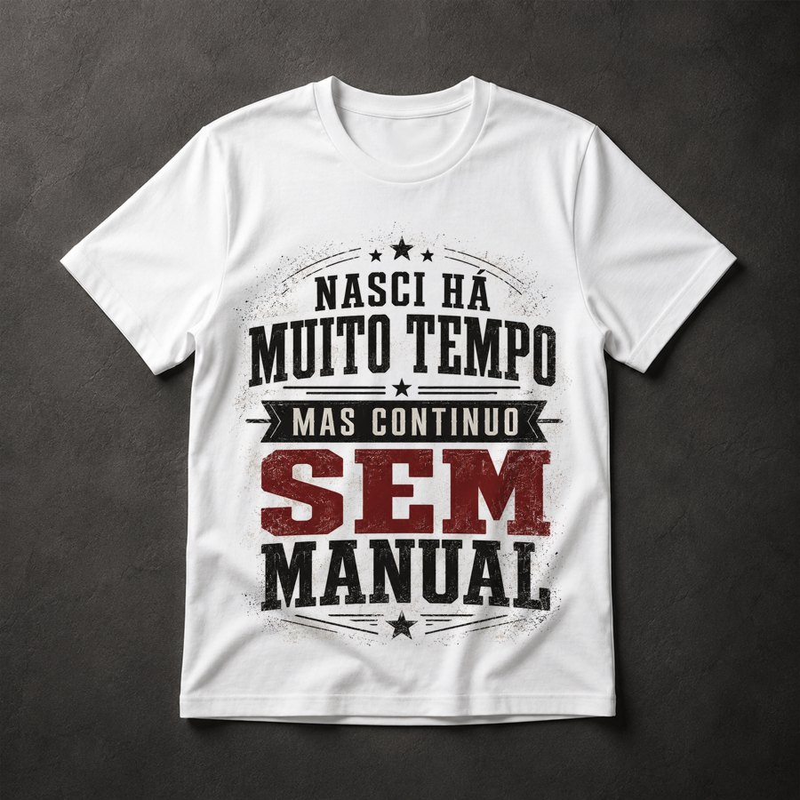 Camiseta Frase Humorística Aniversário