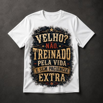 Camiseta Frase Irreverente