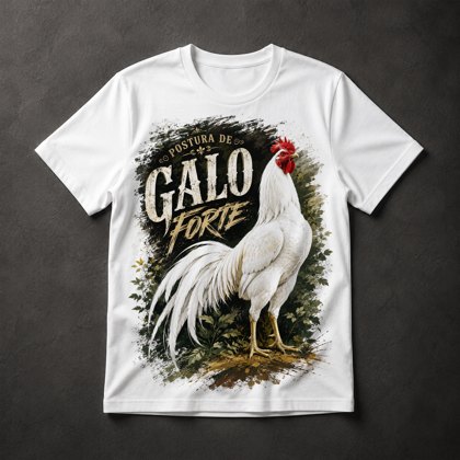 Camiseta Galo Forte