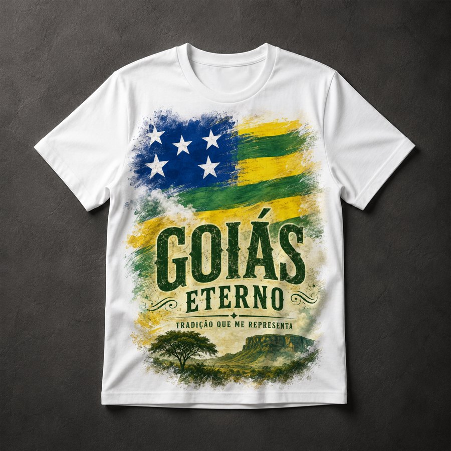 Camiseta Goiás Eterno