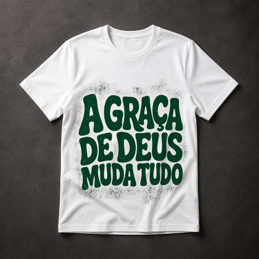 Camiseta fé cristã