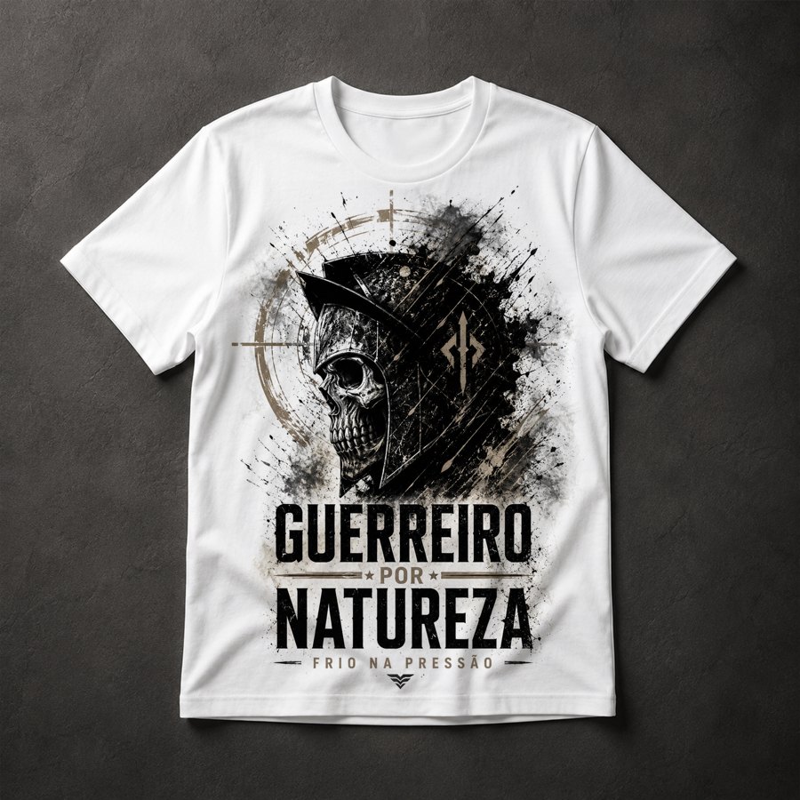 Camiseta Guerreiro Caveira