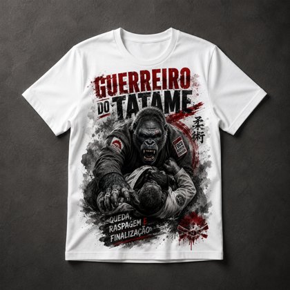 Camiseta Jiu-Jitsu Gorila