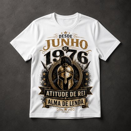 Camiseta Aniversário Guerreiro