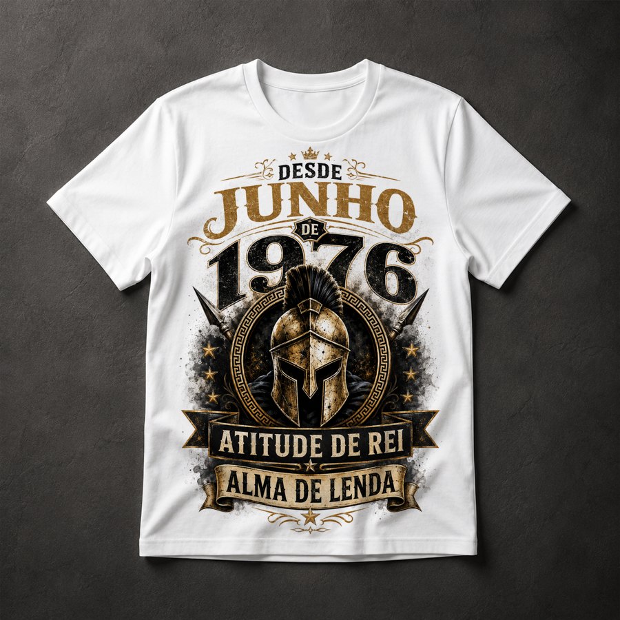 Camiseta Aniversário Guerreiro