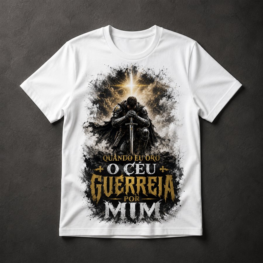 Camiseta Guerreiro em Oração
