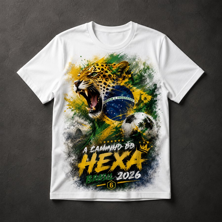 Camiseta Futebol Brasil