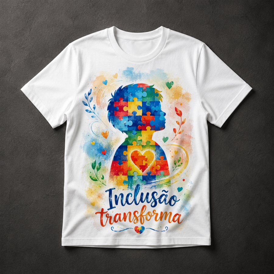 Camiseta Inclusão Transforma