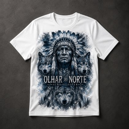 Camiseta Índio Lobos