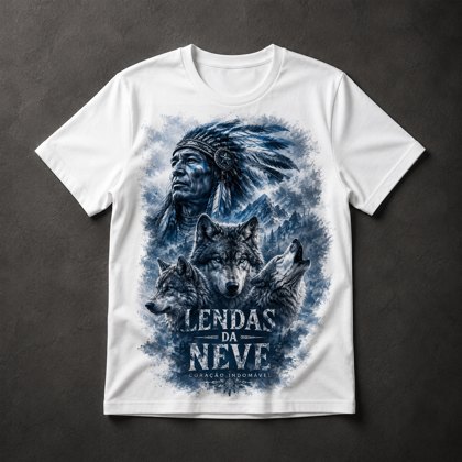 Camiseta Índio Lobos