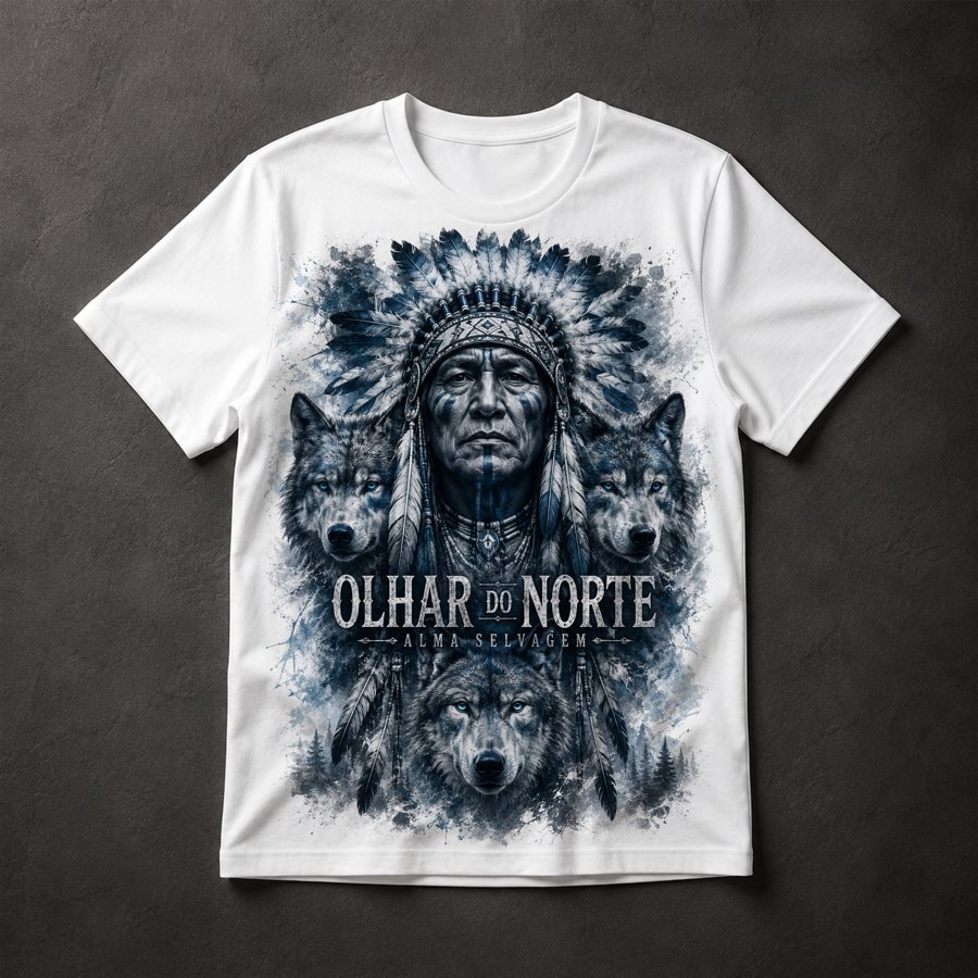 Camiseta Índio Lobos