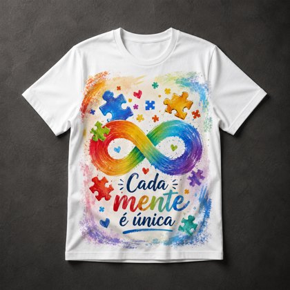 Camiseta Infinito Neurodiversidade