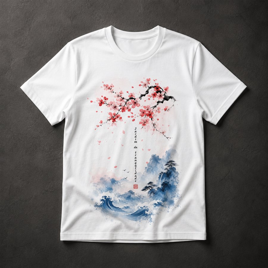 Camiseta Jardim Tranquilidade