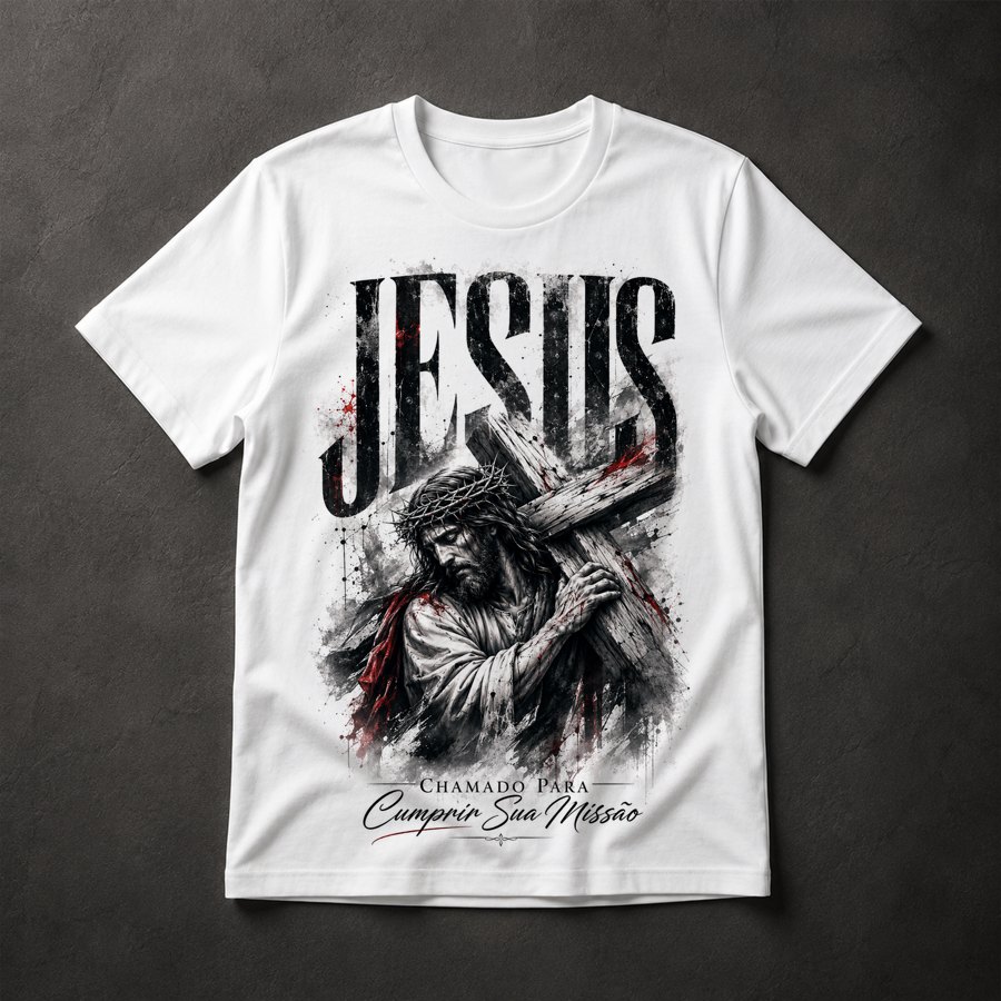 Camiseta Jesus Cruz