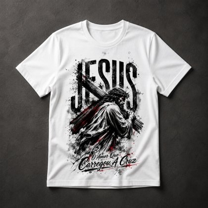 Camiseta Jesus Cruz