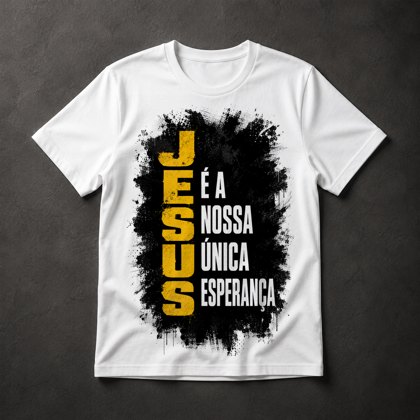 Camiseta Jesus Esperança