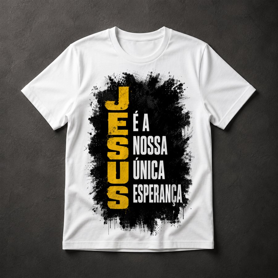 Camiseta Jesus Esperança