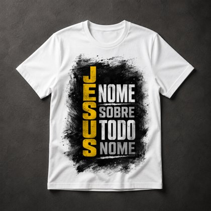 Camiseta Jesus Nome