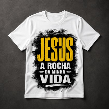Camiseta Jesus Rocha Vida
