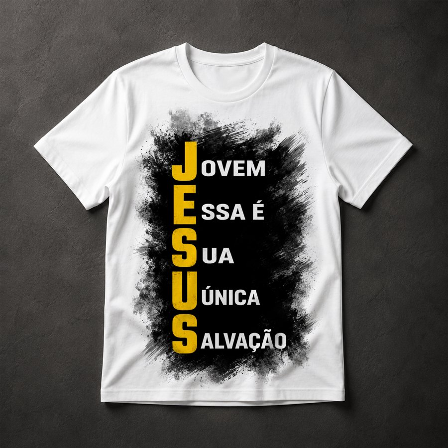 Camiseta Jesus Salvação