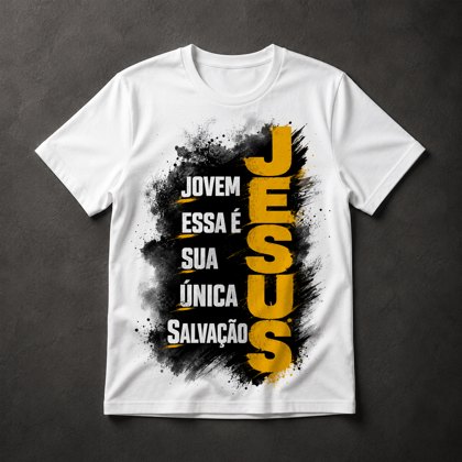 Camiseta Jesus Salvação