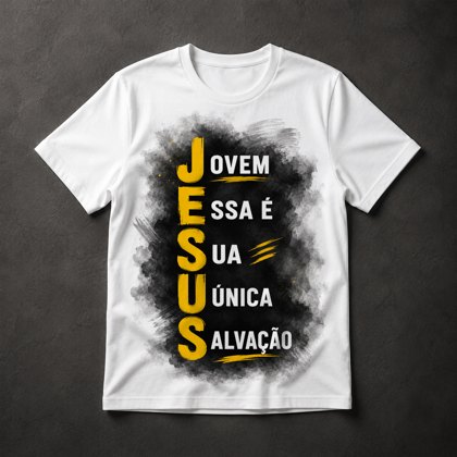 Camiseta Jesus Salvação