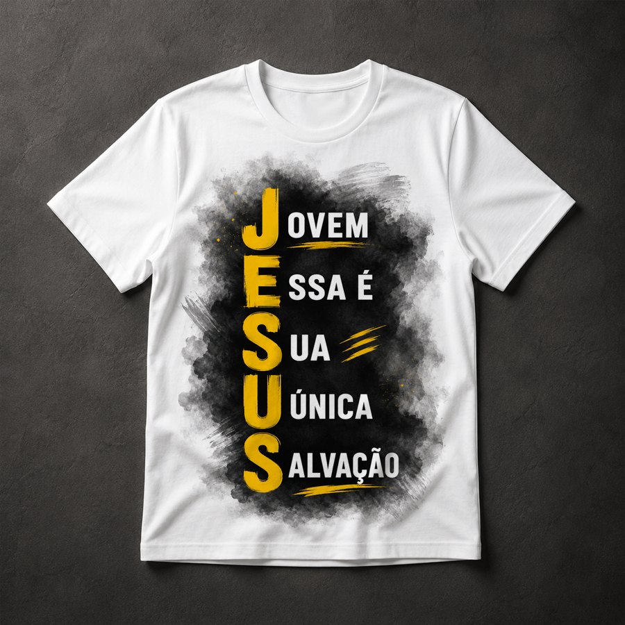 Camiseta Jesus Salvação