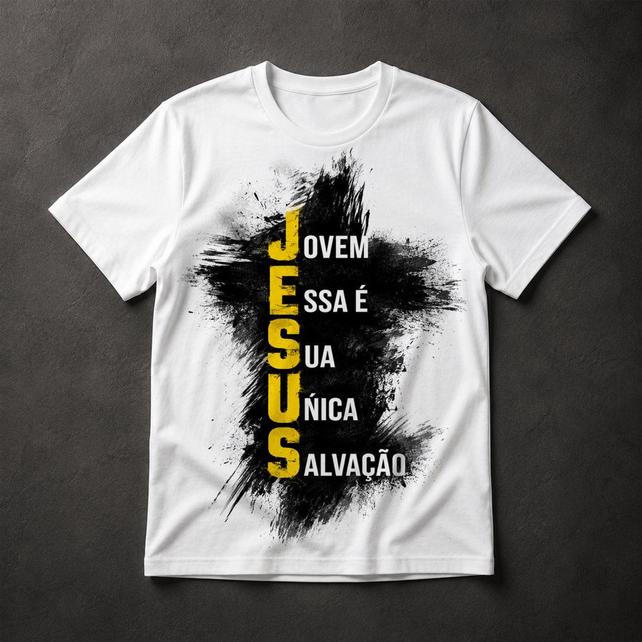 Camiseta Jesus Salvação