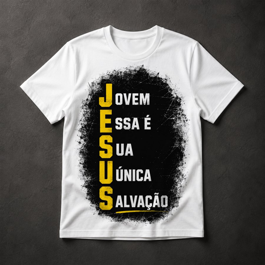 Camiseta Jesus Salvação