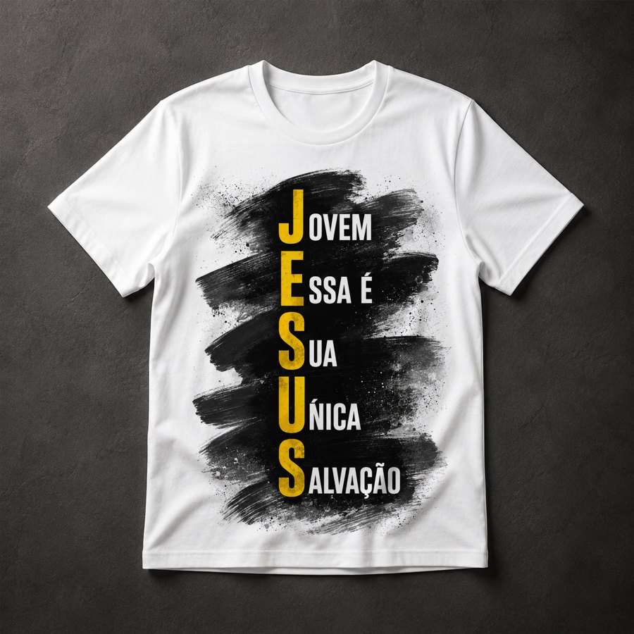 Camiseta Jesus Salvação
