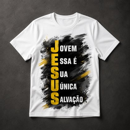 Camiseta Jesus Salvação