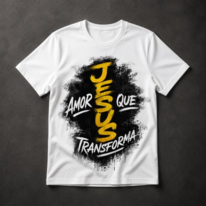 Camiseta Jesus Transforma