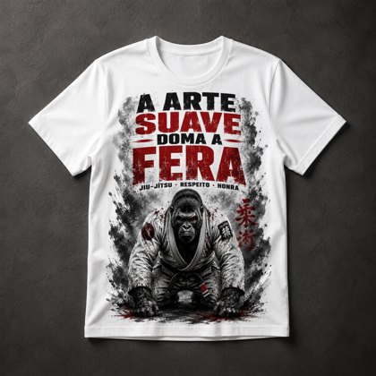 Camiseta Jiu-Jitsu Arte Suave