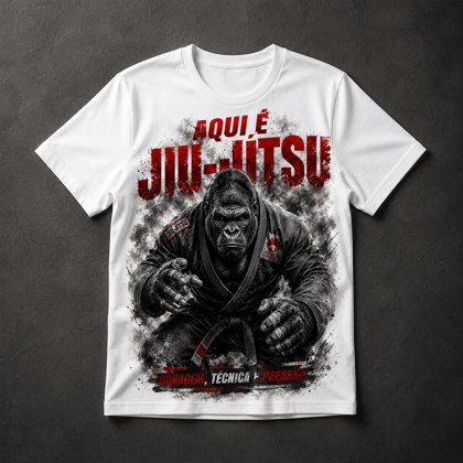 Camiseta Jiu-Jitsu Gorila