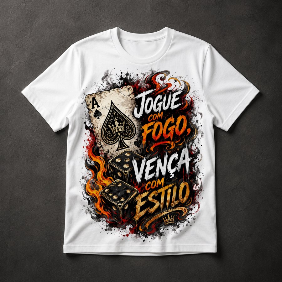 Camiseta Jogo com Estilo