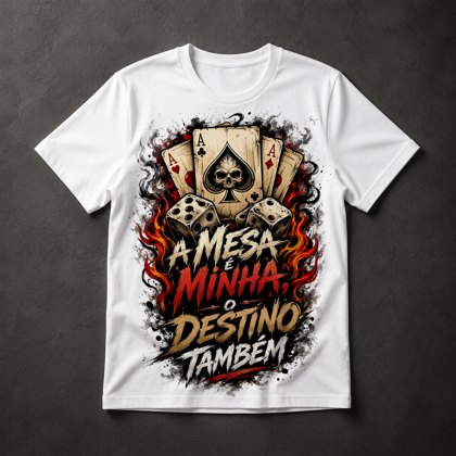 Camiseta Poker Atitude