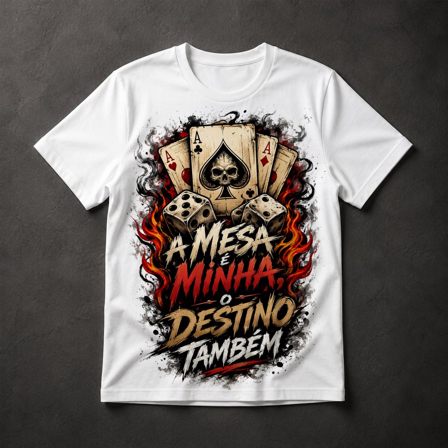 Camiseta Poker Atitude