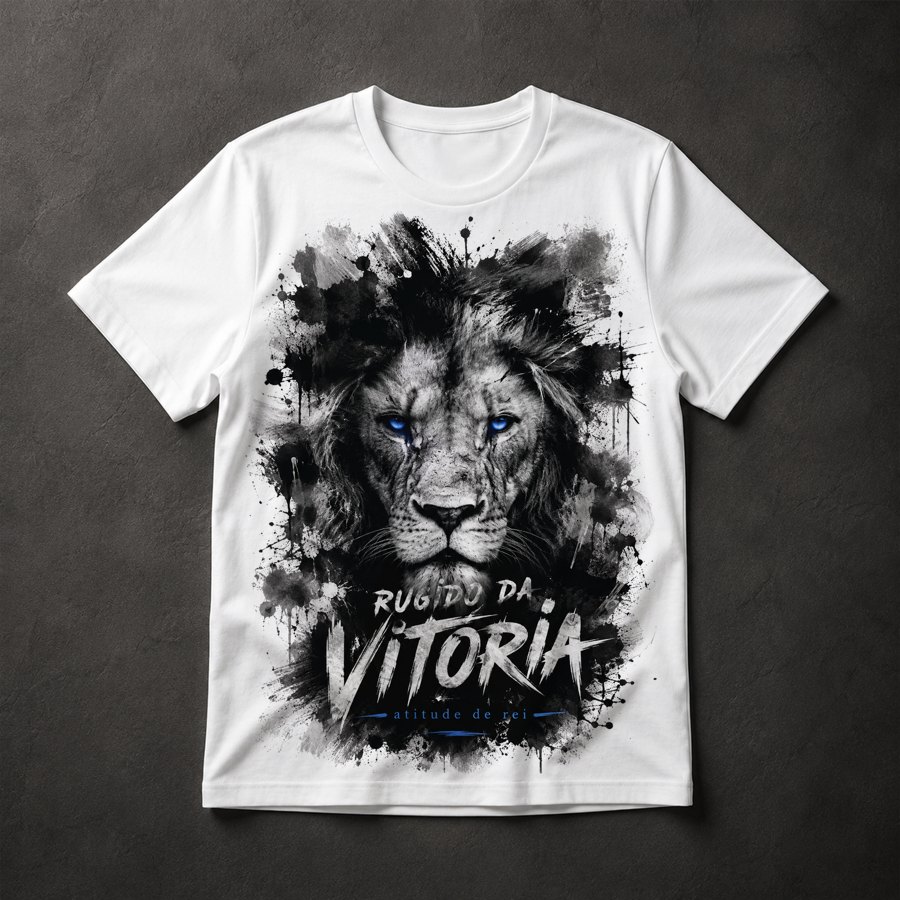 Camiseta Leão Atitude Vitória