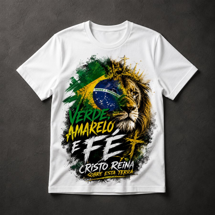 Camiseta Fé Patriótica